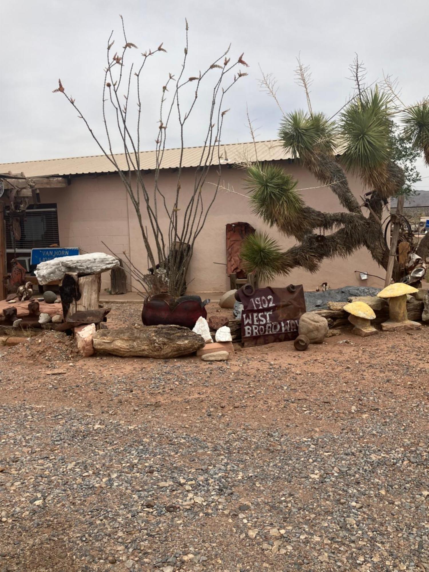 Willa A Taste Of West Texas The Old Rock Shop Van Horn Zewnętrze zdjęcie
